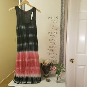 Red, White, and Blue Tie-Die Maxi Dress. 🇺🇸